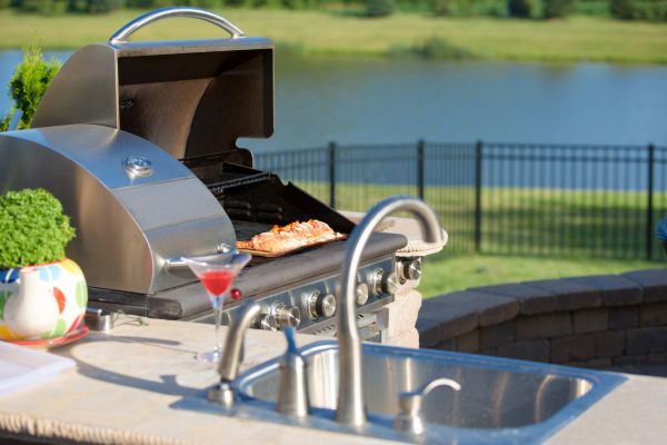 Cost of Outdoor Kitchen Plumbing in Powhatan